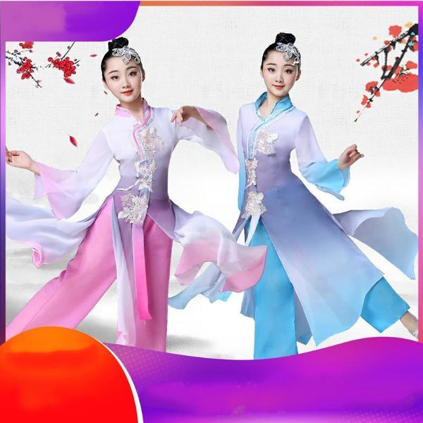 children's classical dance costume girl yangko dance clothing kids fan clothing for the stage child umbrella outfit1, Black;red
children's classical dance costume girl yangko dance clothing kids fan clothing for the stage child umbrella outfit1, Black;red