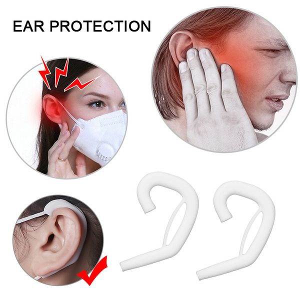 comfortable ear reusable 202110pcs elastic protection sleeves protectors soft silicone face mask earmuffs in stock
comfortable ear reusable 202110pcs elastic protection sleeves protectors soft silicone face mask earmuffs in stock