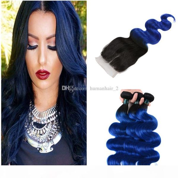 brazilian ombre human hair 1b ocean blue body wave hair 3 bundle with lace closure 4x4 part virgin hair 8a quality, Black;brown
brazilian ombre human hair 1b ocean blue body wave hair 3 bundle with lace closure 4x4 part virgin hair 8a quality, Black;brown