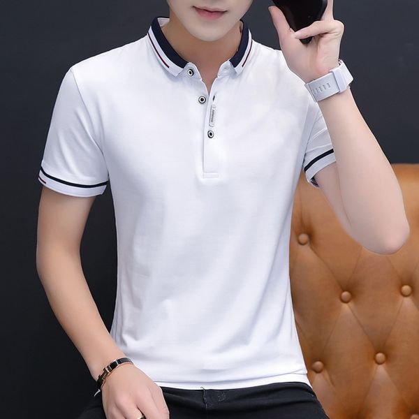 ahu36 tsummer new men's sleeve polo brand coat t-shirt fashion polo shirt men's casual short half sleeve ttgwa, Blue
ahu36 tsummer new men's sleeve polo brand coat t-shirt fashion polo shirt men's casual short half sleeve ttgwa, Blue