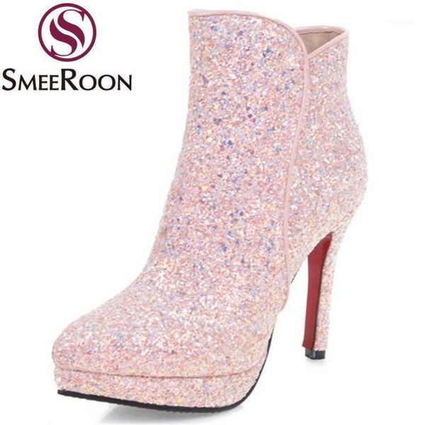 smeeroon platform boots for princess pointed toe dream wedding shoes winter boots thin high heels ladies women's shoes new1, Black
smeeroon platform boots for princess pointed toe dream wedding shoes winter boots thin high heels ladies women's shoes new1, Black
