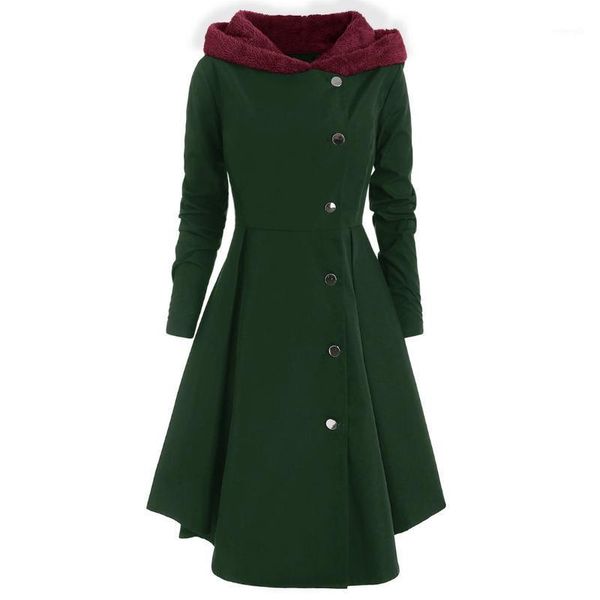 daily thicken soft high waist vintage button shopping slim warm hooded casual long solid women coat1, Tan;black
daily thicken soft high waist vintage button shopping slim warm hooded casual long solid women coat1, Tan;black