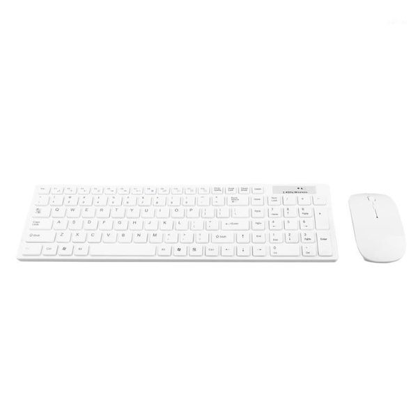 1 set 2.4g bianco pc wireless keyboard + mouse keypad film kit set per deskpc lapspedizione gratuita brand new1
1 set 2.4g bianco pc wireless keyboard + mouse keypad film kit set per deskpc lapspedizione gratuita brand new1