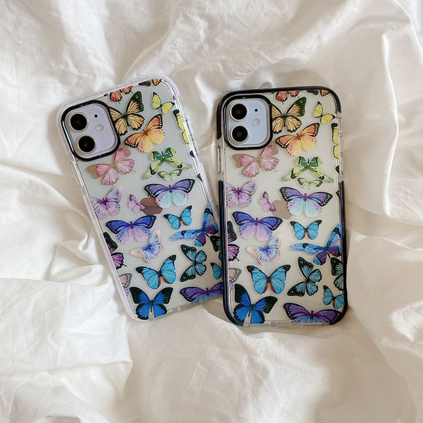 beautiful colorful butterfly phone case for iphone 11 pro 7 8 plus x xr xs max se soft silicone transparent protective cover
beautiful colorful butterfly phone case for iphone 11 pro 7 8 plus x xr xs max se soft silicone transparent protective cover