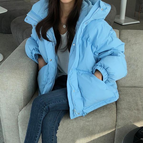 alien kitty 2021 winter new women cotton coat loose solid sweet female office lady outwear hooded warm pocket elegant jacket, Black
alien kitty 2021 winter new women cotton coat loose solid sweet female office lady outwear hooded warm pocket elegant jacket, Black