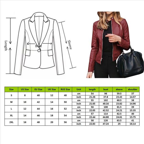 women spring autumn pu leather jacket casual slim soft moto biker faux leather jacket female coat basic streetwear, Black
women spring autumn pu leather jacket casual slim soft moto biker faux leather jacket female coat basic streetwear, Black