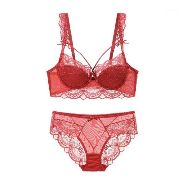 bras sets big size 70-95 abcde cotton thin cup lace bra and panty set transparent hollow out underwear ultra-thin lingerie1, Red;black
bras sets big size 70-95 abcde cotton thin cup lace bra and panty set transparent hollow out underwear ultra-thin lingerie1, Red;black