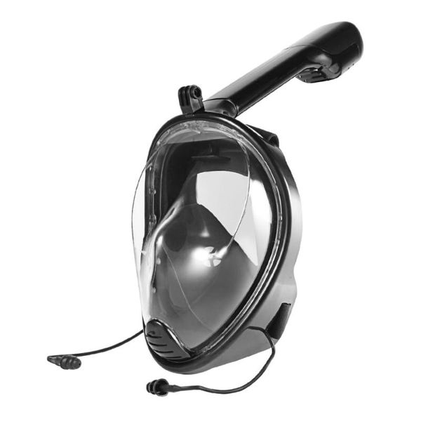 silicone snorkeling mask practical diving mask full face design snorkel equipment for men - size s/m (black)
silicone snorkeling mask practical diving mask full face design snorkel equipment for men - size s/m (black)