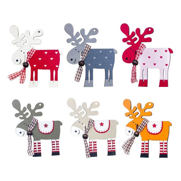 christmas hanging lovely elk deer with scarf wooden ornament pendant for xmas tree home party decorations
christmas hanging lovely elk deer with scarf wooden ornament pendant for xmas tree home party decorations