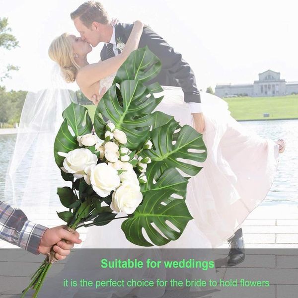 49cm 18 heads artificial green monstera leaves home living garden room fake bedroom decoration plants g0p7 
49cm 18 heads artificial green monstera leaves home living garden room fake bedroom decoration plants g0p7