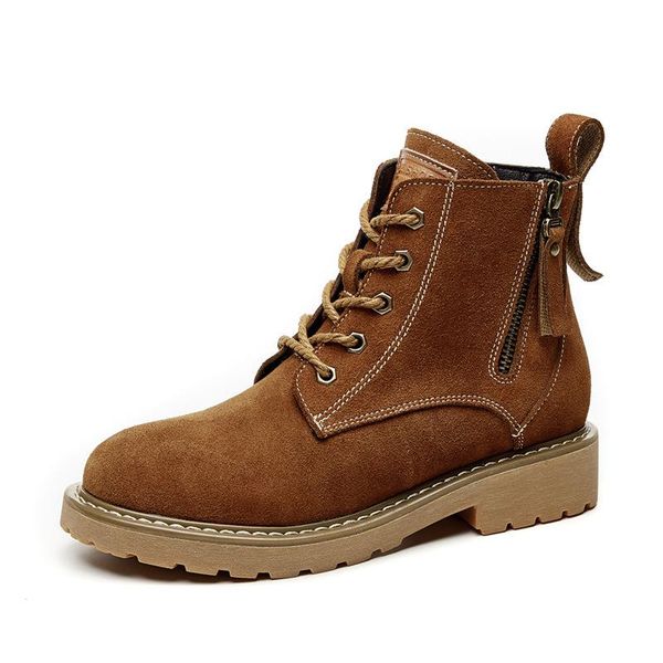 new autumn 2020 ankle short boots british style suede flats short women's boots lace up shoes work footwear ladies, Black
new autumn 2020 ankle short boots british style suede flats short women's boots lace up shoes work footwear ladies, Black
