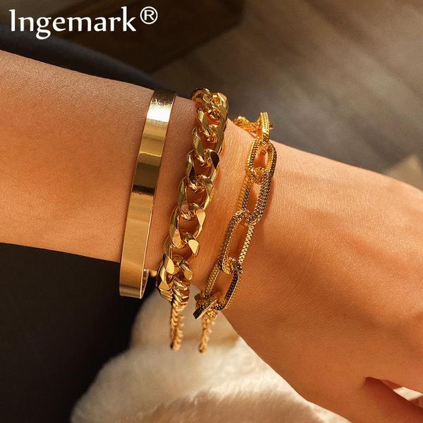 ingemark vintage snake chain bracelets set for women beach bohemian fashion thick iron link bracelet bangles punk hand jewelry, Black
ingemark vintage snake chain bracelets set for women beach bohemian fashion thick iron link bracelet bangles punk hand jewelry, Black