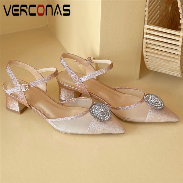 verconas women pointed toe lace up rhinestones brand design sandals thick heels party pumps summer shoes woman, Black
verconas women pointed toe lace up rhinestones brand design sandals thick heels party pumps summer shoes woman, Black