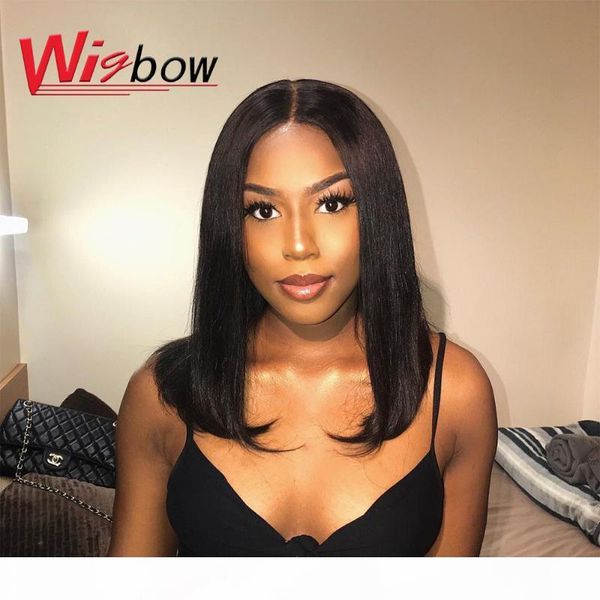12 inch straight short bob wig 13*4 lace frontal straight human hair wigs peruvian remy human hair wigs with swiss lace frontal, Black;brown 
12 inch straight short bob wig 13*4 lace frontal straight human hair wigs peruvian remy human hair wigs with swiss lace frontal, Black;brown