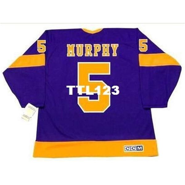 421 #5 larry murphy los angeles kings 1980.1982 ccm vintage t hockey jersey or custom any name or number retro jersey, Black
421 #5 larry murphy los angeles kings 1980.1982 ccm vintage t hockey jersey or custom any name or number retro jersey, Black
