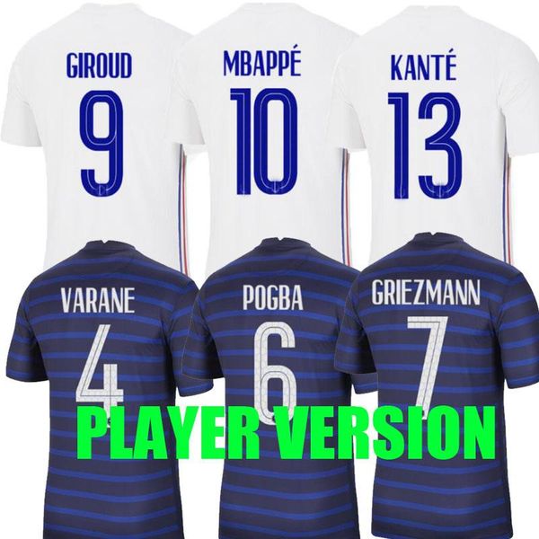 player version 2020 2021 france soccer jerseys mbappe griezmann pogba 20 21 francia maillot de foot varane football shirts kante shirts, Black;yellow
player version 2020 2021 france soccer jerseys mbappe griezmann pogba 20 21 francia maillot de foot varane football shirts kante shirts, Black;yellow