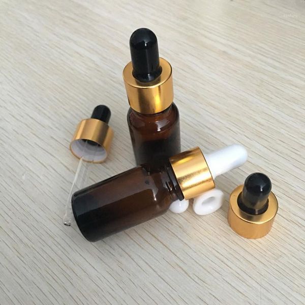 192pcs/lot 10ml amber brown glass essential oil bottle with gold/silver dropper for cosmetic packaging with teat1
192pcs/lot 10ml amber brown glass essential oil bottle with gold/silver dropper for cosmetic packaging with teat1