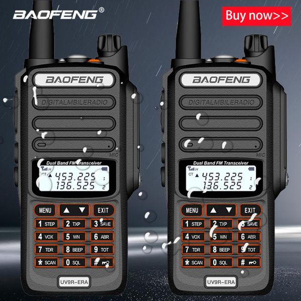 2pcs baofeng waterproof walkie talkie long range 5-20km uv-9r plus era plus cb ham radio hf transceiver uhf vhf radio station
2pcs baofeng waterproof walkie talkie long range 5-20km uv-9r plus era plus cb ham radio hf transceiver uhf vhf radio station