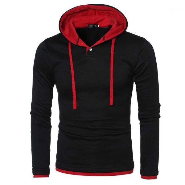 men's hoodies tracksuit autumn winter new style 2018 casual drawstring front long sleeve sweatshirt male slim solid color coat1, Black
men's hoodies tracksuit autumn winter new style 2018 casual drawstring front long sleeve sweatshirt male slim solid color coat1, Black
