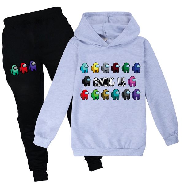 among us hoodies pants suit for teens girls boys children cartoon anime sweatshirt suit kids autumn winter clothes among us, White
among us hoodies pants suit for teens girls boys children cartoon anime sweatshirt suit kids autumn winter clothes among us, White
