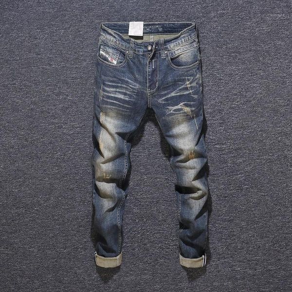 2020 new men's jeans retro solid color water wash simple zipper jeans for men autumn casual straight breathable mens1, Blue
2020 new men's jeans retro solid color water wash simple zipper jeans for men autumn casual straight breathable mens1, Blue