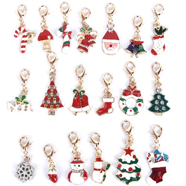 decoration tree keychains 19pcs christmas bell snowman alloy lobster buckle clasp charms key chains jewelry
decoration tree keychains 19pcs christmas bell snowman alloy lobster buckle clasp charms key chains jewelry
