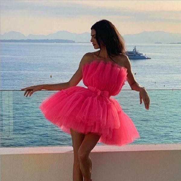 layers cake tulle party dresses fashion women high waist mini mesh dress strapless ball gown dress female tunic vestidos, Black;gray
layers cake tulle party dresses fashion women high waist mini mesh dress strapless ball gown dress female tunic vestidos, Black;gray