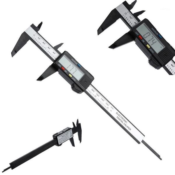 150mm/6inch lcd digital electronic carbon fiber vernier caliper gauge micrometer for woodworking measuring tools #151
150mm/6inch lcd digital electronic carbon fiber vernier caliper gauge micrometer for woodworking measuring tools #151