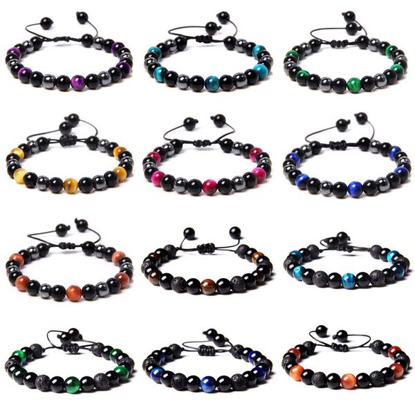 vintage braid bracelets couples natural chakra tiger eye bracelet men adjustable woven pulsera black onyx stone beads jewelry
vintage braid bracelets couples natural chakra tiger eye bracelet men adjustable woven pulsera black onyx stone beads jewelry