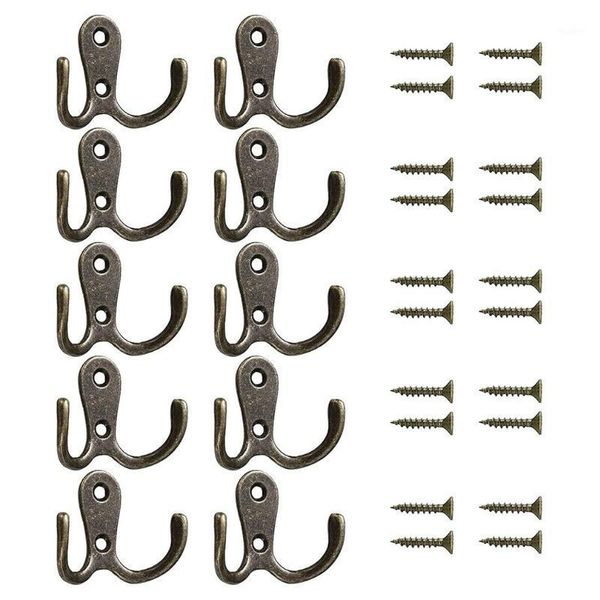 10pcs/set coat door hooks for bedrooms dual vintage coat hook wall mounted hanging clothes robe towel1
10pcs/set coat door hooks for bedrooms dual vintage coat hook wall mounted hanging clothes robe towel1