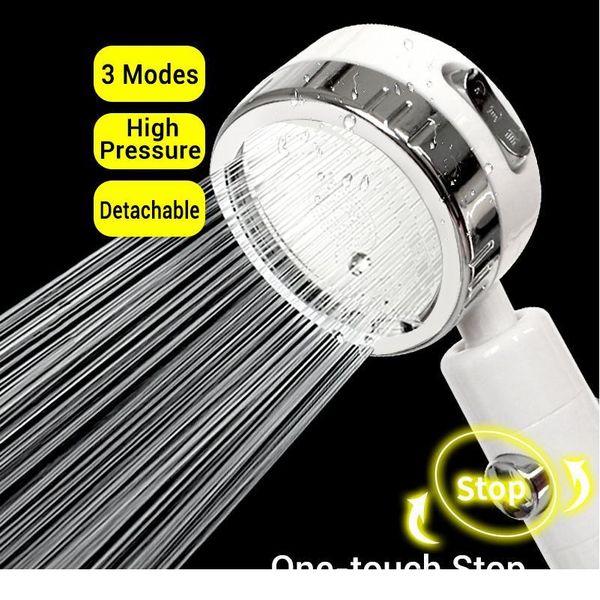 zhangji bathroom spa shower head with 3 modes, adjustable rotating filter shower, with sbutton high-pressure wate jllfgt
zhangji bathroom spa shower head with 3 modes, adjustable rotating filter shower, with sbutton high-pressure wate jllfgt