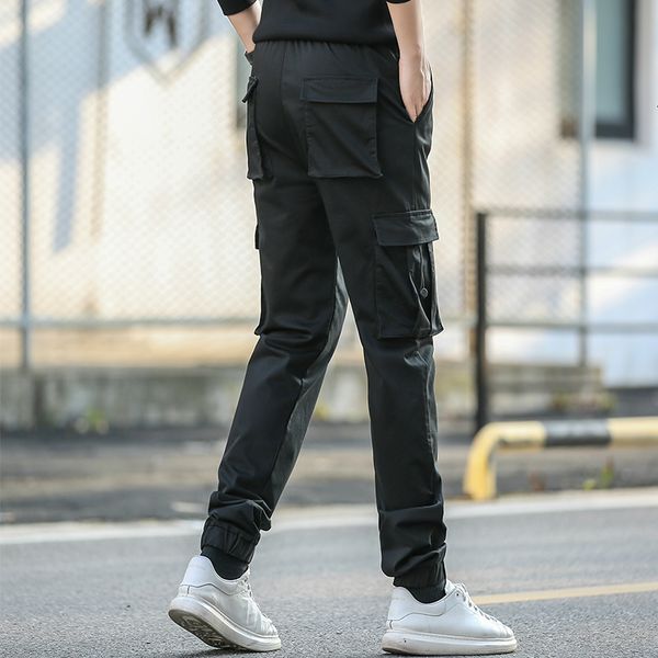 2021 new men of high extra long length black cargo pants elastic at the waist tall bands thin men's trousers ts28
2021 new men of high extra long length black cargo pants elastic at the waist tall bands thin men's trousers ts28