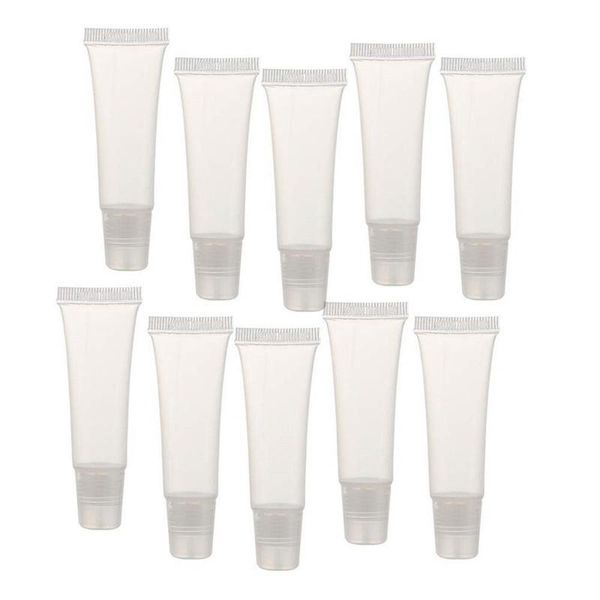 50 pack 10ml lip gloss tubes empty lotion refill tubes soft squeeze for diy travel distribution bottle
50 pack 10ml lip gloss tubes empty lotion refill tubes soft squeeze for diy travel distribution bottle