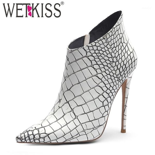 boots wetkiss emboss ankle high heels women booties para mulheres pointed toe shoes femme party ladies winter plus size 451, Black
boots wetkiss emboss ankle high heels women booties para mulheres pointed toe shoes femme party ladies winter plus size 451, Black