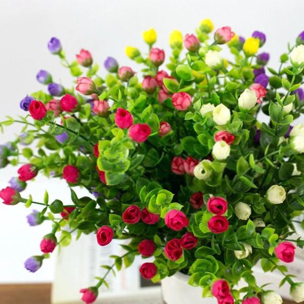 mini silk artificial rose flowers fake plastic leaves faux bushes 30 heads outdoor garden decoration white fence wall decor1
mini silk artificial rose flowers fake plastic leaves faux bushes 30 heads outdoor garden decoration white fence wall decor1