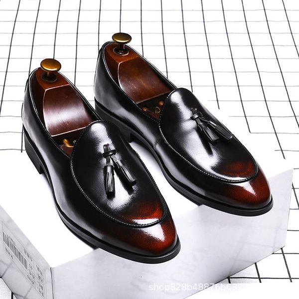 2020 men loafers dress shoes men leather shoes business luxury oxfords party casual wedding british style shoe, Black
2020 men loafers dress shoes men leather shoes business luxury oxfords party casual wedding british style shoe, Black
