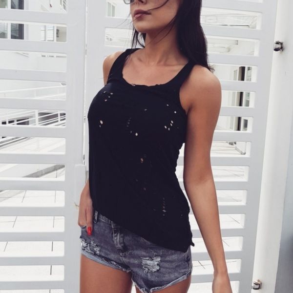 t644v hollowed new style women's burnt flower sleeveless vest neck crew slim t-shirt vest kmnyf out summer, White
t644v hollowed new style women's burnt flower sleeveless vest neck crew slim t-shirt vest kmnyf out summer, White