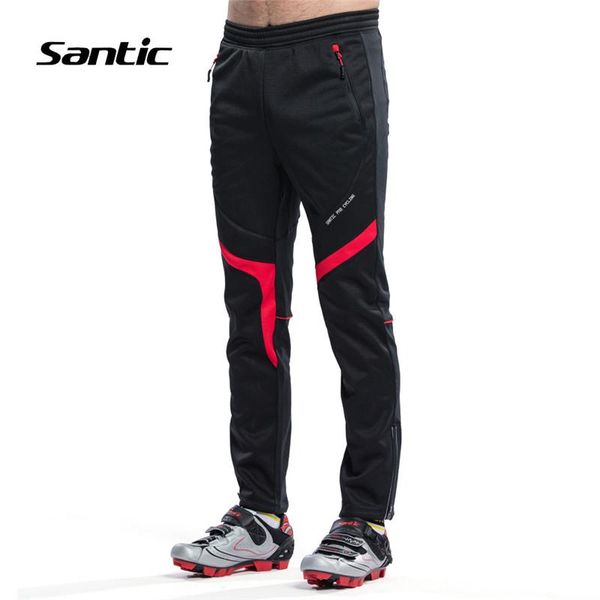 santic warm cycling pants trousers men autumn winter fleece thermal long sport bicycle pants downhill road mountain bike, Black;blue
santic warm cycling pants trousers men autumn winter fleece thermal long sport bicycle pants downhill road mountain bike, Black;blue