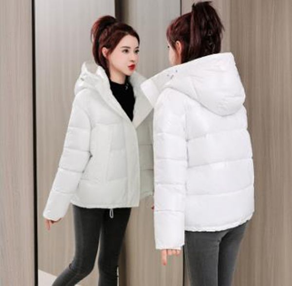 wholesale fashion winter short women's bright face thickened loose winter solid color cotton student jacket, Black
wholesale fashion winter short women's bright face thickened loose winter solid color cotton student jacket, Black
