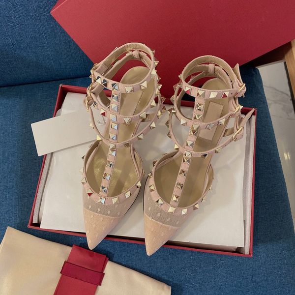 rivet pointed mid high heel shoes slim heels fall 2020 new versatile fashion lace mesh wave point sandals women, Black
rivet pointed mid high heel shoes slim heels fall 2020 new versatile fashion lace mesh wave point sandals women, Black