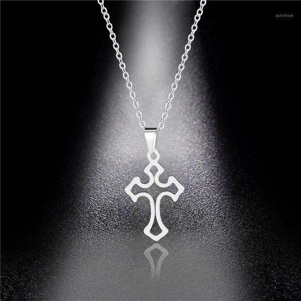 hollow titanium steel necklace korean version of the christ ins style hip-hop cross necklace is now pendant goods wholesale1, Silver
hollow titanium steel necklace korean version of the christ ins style hip-hop cross necklace is now pendant goods wholesale1, Silver