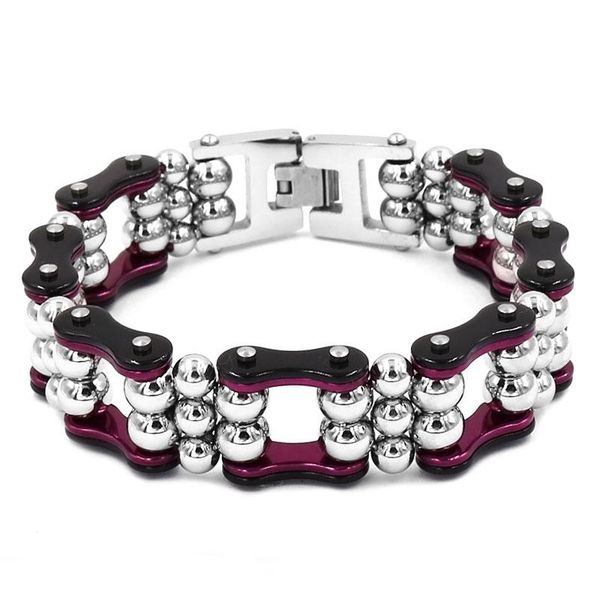 link, chain personality black purple yellow pink bicycle steel ball bracelet stainless biker men sjb0338a
link, chain personality black purple yellow pink bicycle steel ball bracelet stainless biker men sjb0338a
