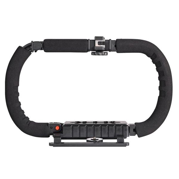 Hot-Action Camera Camcorder Stabilizer 2-Handed Vlog Video Holder Rig Low Position mount Detachable Grip Compatible with
Hot-Action Camera Camcorder Stabilizer 2-Handed Vlog Video Holder Rig Low Position mount Detachable Grip Compatible with