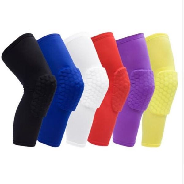 1pcs breathable sports football basketball knee pads honeycomb knee brace leg sleeve compression support protection safety, Black;gray
1pcs breathable sports football basketball knee pads honeycomb knee brace leg sleeve compression support protection safety, Black;gray