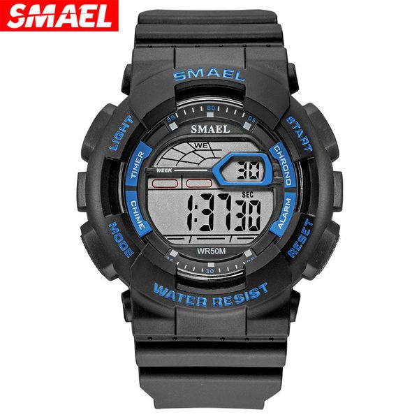 smael sports chronograph smier men's multi-function electronic watch waterproof trend double display men's watch, Slivery;brown
smael sports chronograph smier men's multi-function electronic watch waterproof trend double display men's watch, Slivery;brown