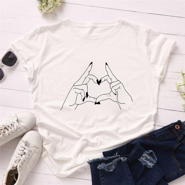2020 fashion women t shirts summer short sleeve abstract finger art print girls tee femme o-neck polyester dropship, White
2020 fashion women t shirts summer short sleeve abstract finger art print girls tee femme o-neck polyester dropship, White