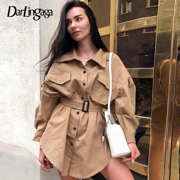 darlingaga 2020 autumn long blouse shirt women cardigan coat retro fashion casual women's blouses with belt buttons shirts1, White
darlingaga 2020 autumn long blouse shirt women cardigan coat retro fashion casual women's blouses with belt buttons shirts1, White