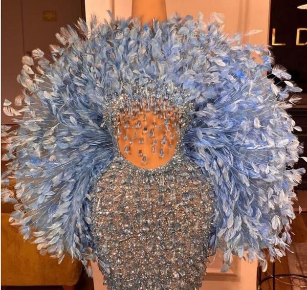 evening dress women clothes balqeesfathi nawalelzoghbi beads blue feather crystals sheath long sleeve mermaid split yousef aljasmi myriam fa, Black;pink
evening dress women clothes balqeesfathi nawalelzoghbi beads blue feather crystals sheath long sleeve mermaid split yousef aljasmi myriam fa, Black;pink