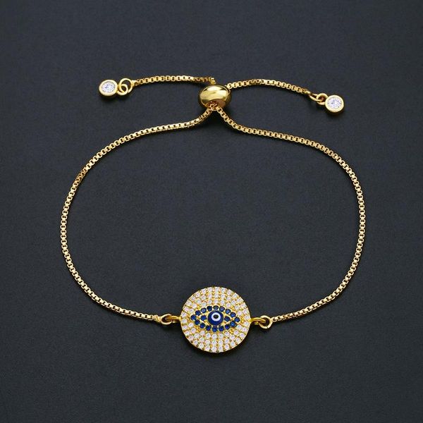 charm bracelets ocesrio trendy turkish gold evil eye pave cz blue chain bracelet adjustable female party jewelry brt-b08, Golden;silver
charm bracelets ocesrio trendy turkish gold evil eye pave cz blue chain bracelet adjustable female party jewelry brt-b08, Golden;silver