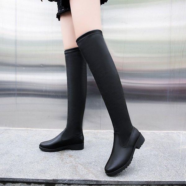 ladies leather shoes for women over-the-knee boots big size 41 42 43 girl black microfiber school shoes
ladies leather shoes for women over-the-knee boots big size 41 42 43 girl black microfiber school shoes
